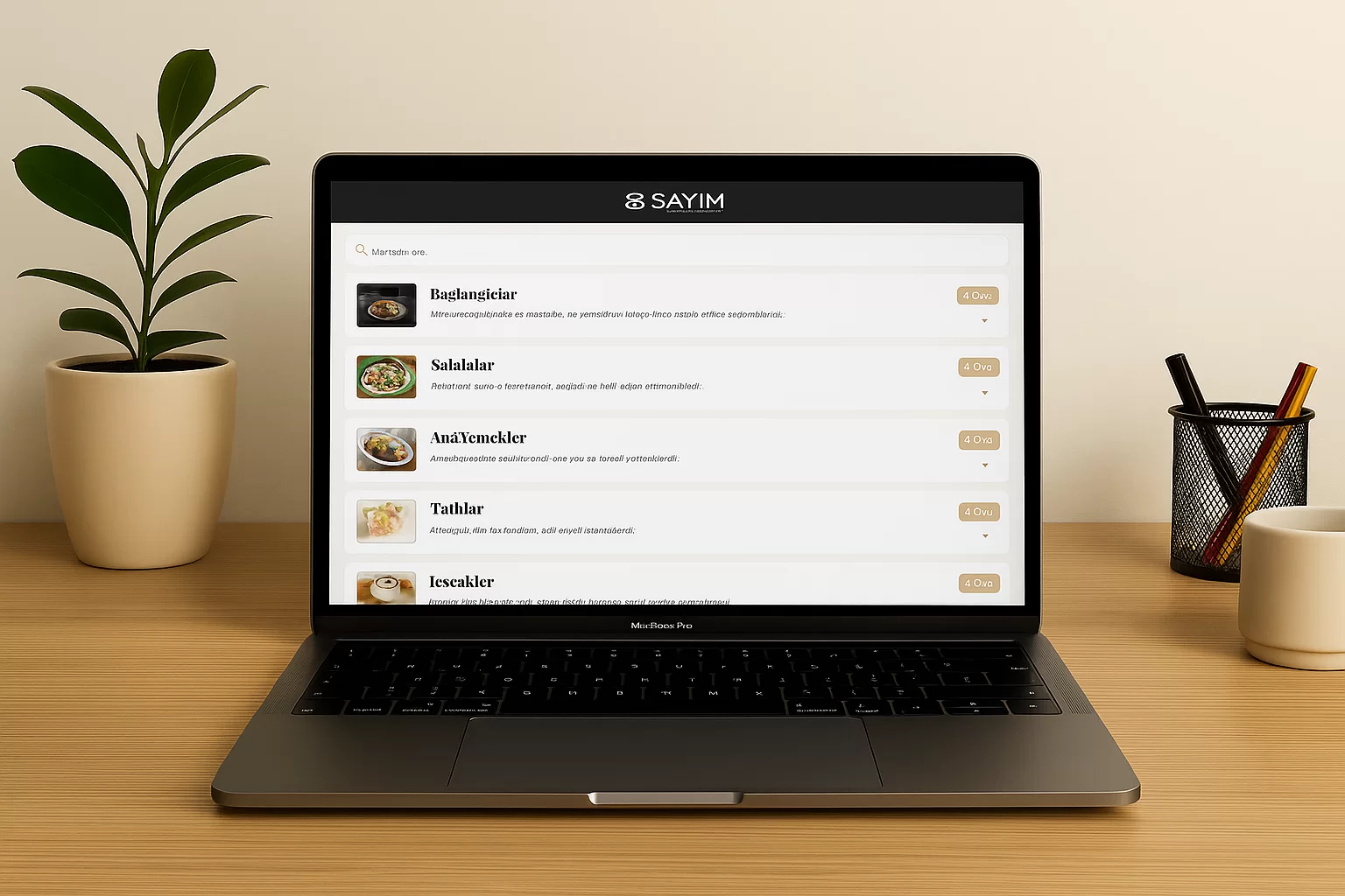 Kurumsal Yazılım Paketi 25 Qr Menu