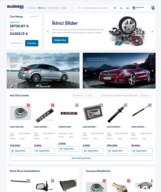 Business B2B Yazılımı