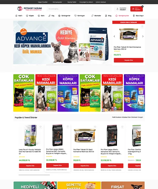 PetShop Yazılımı (Trendyol Yorum Botlu)